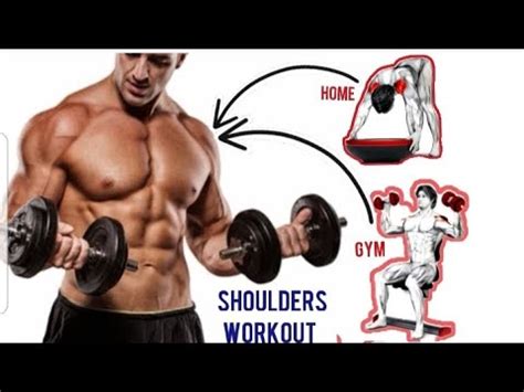 Best Shoulders Exercises At Home Gym Shoulder Exercises YouTube