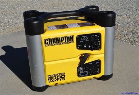 Champion 2000w Inverter Generator Maintenance Rv Tips