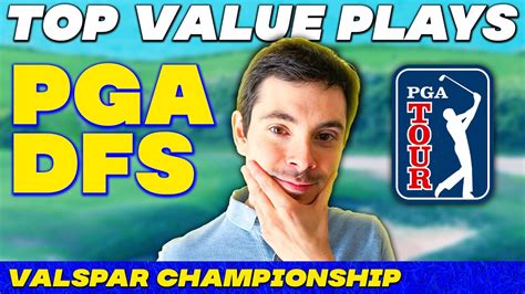 PGA DFS Picks Best Golf DFS Value Plays For The Valspar Championship