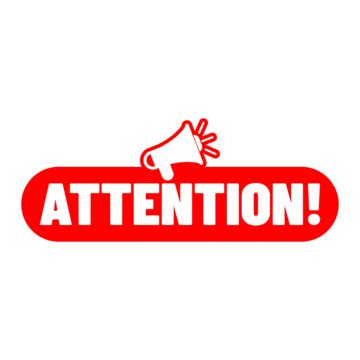 Attention Sign Vector PNG, Vector, PSD, and Clipart With Transparent ...