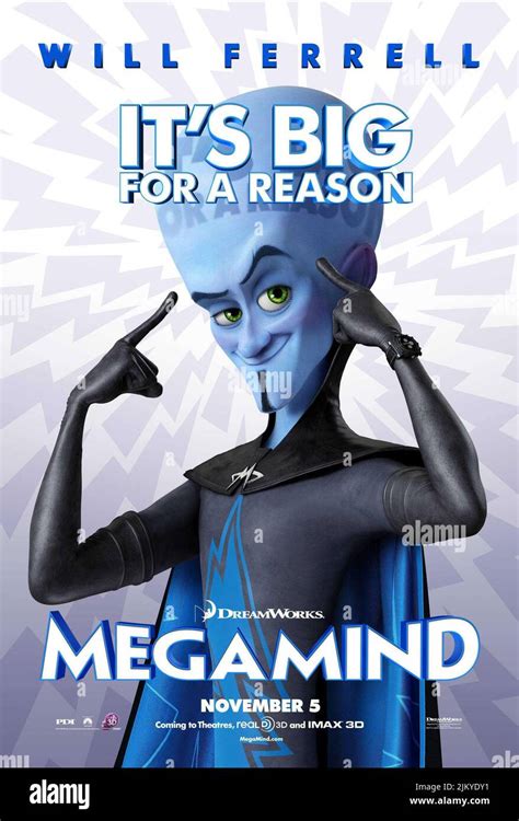 MEGAMIND POSTER MEGAMIND 2010 Stock Photo Alamy