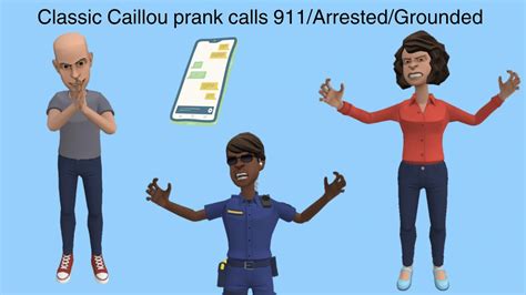 Classic Caillou From Kingston Prank Calls Arrested Grounded Youtube