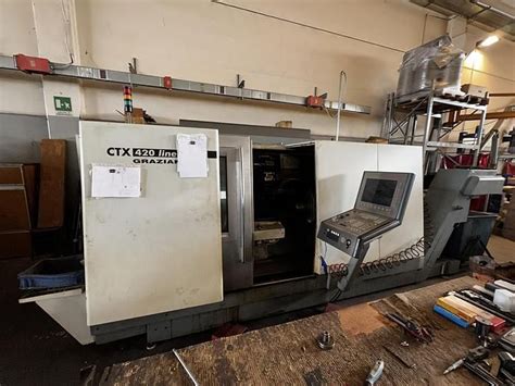 Gildemeister Siemens Cnc Variable Speed Ctx Linear Axis