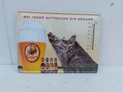 Keiler Bier Advertising Sign Thermometer Metal Catawiki