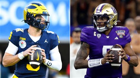 Michigan Wolverines, Washington Huskies face off in 2024 College ...