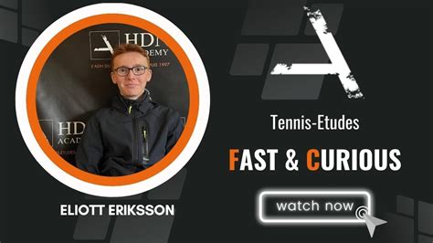 Le Fast And Curious Eliott Eriksson