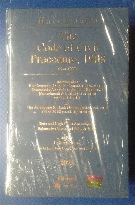 Buy Universals Lexisnexis The Code Of Civil Procedure 1908 Edition