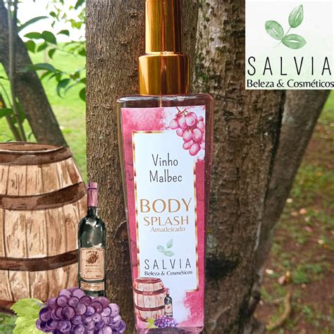 Body Splash Excelente Fixa O Salvia Beleza Cosm Ticos Shopee Brasil