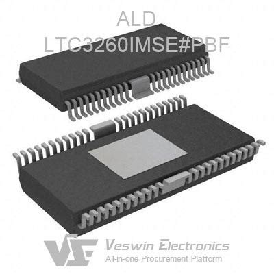 LTC3260IMSE PBF ADI Linear Regulators Veswin Electronics