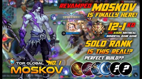 THE NEW REVAMPED MOSKOV IS FINALLY HERE IS THIS REAL TRY THIS BUILD