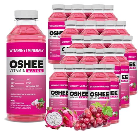 X Oshee Vitamin Water Witaminy I Minera Y Ml Oshee Sklep