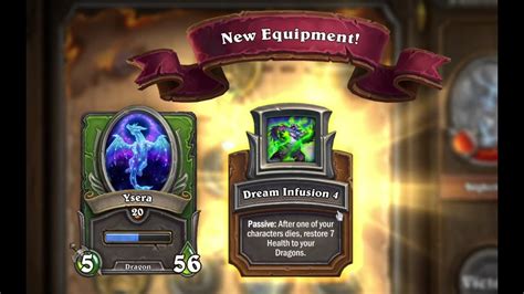 Hearthstone Mercenaries Nightbane Heroic For Ysera S Equipment YouTube