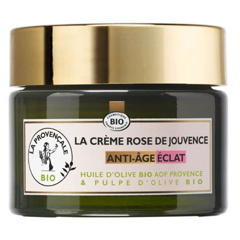 Crème Visage Jour Anti Âge Bio Rose Eclat Jouvence LA PROVENCALE BIO