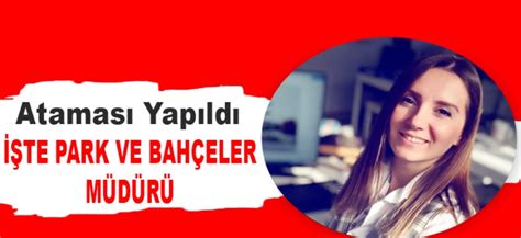 İŞTE YENİ PARK VE BAHÇELER MÜDÜRÜ Bolu Takip Gazetesi