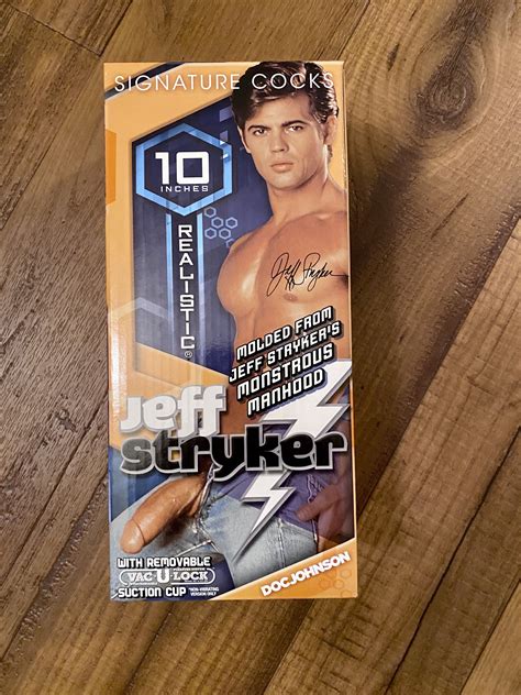 Jeff Stryker Realistic Vibrating Dildo Etsy