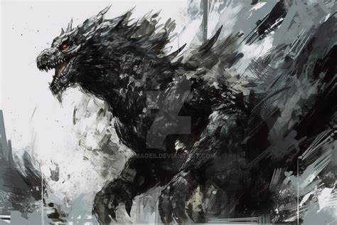 Godzilla Fan Art 02 by AImages on DeviantArt