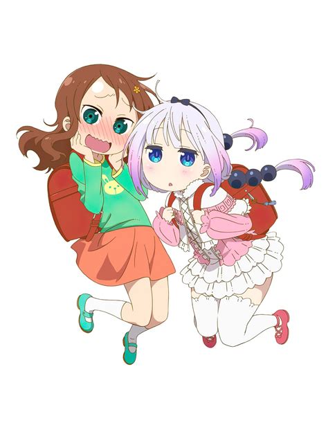 Kanna y Riko protagonizan el nuevo visual de Kobayashi-san Chi no Maid ...