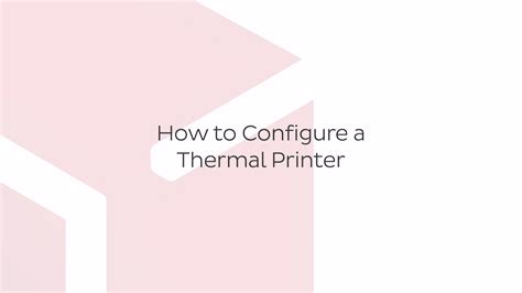 Dpd How To Configure A Thermal Printer Windows