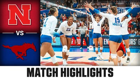 Nebraska Vs SMU Match Highlights 2024 ACC Volleyball YouTube