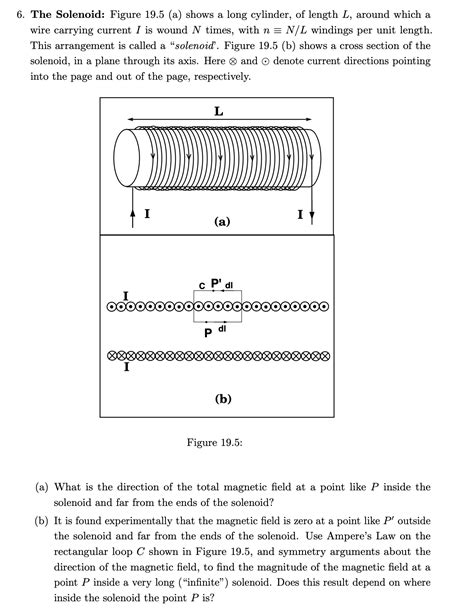 [solved] 6 The Solenoid Figure 19 5 A Shows A Solutioninn