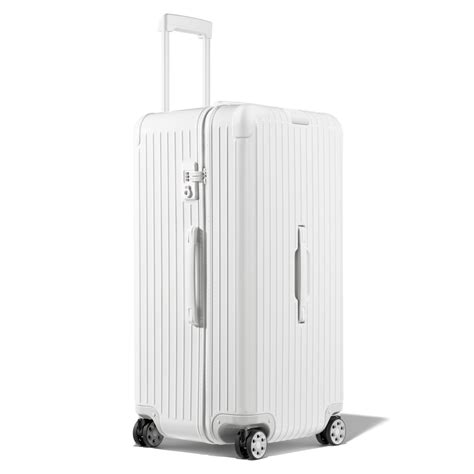 Essential Trunk Plus Large Suitcase | White | RIMOWA