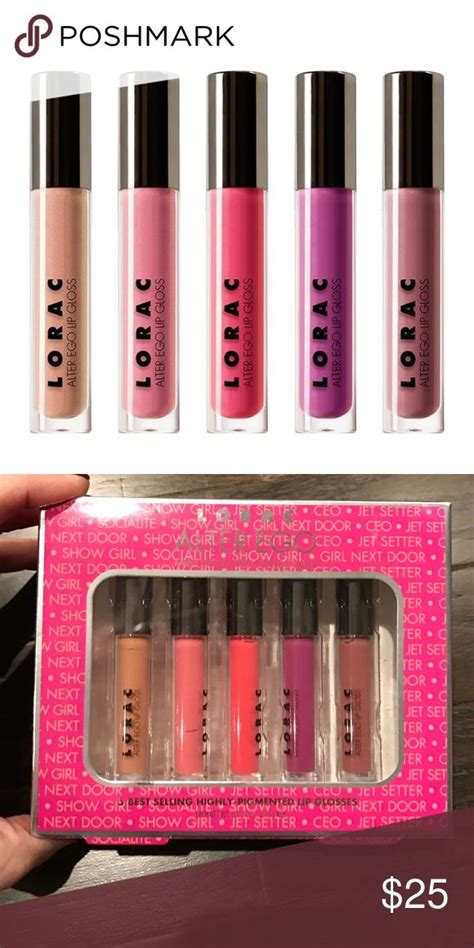 🎉hp🎉lorac Alter Ego Lip Gloss Set Lip Gloss Set Sephora Makeup Lip Gloss