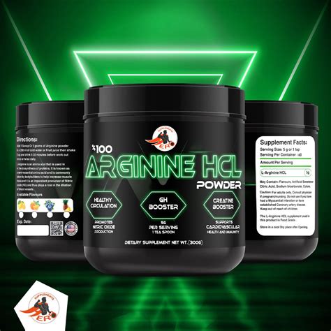 Arginine HCL Powder – Hero Supplements