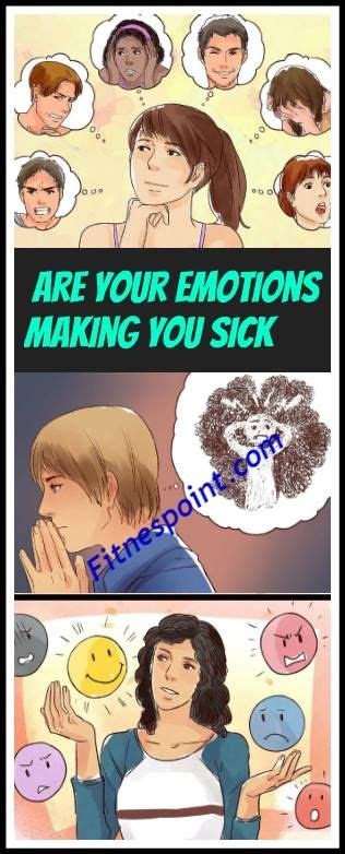 Are Your Emotions Making You Sick New Health Pins Health Challenge