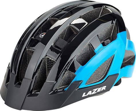 Lazer Compact DLX Schwarz Robuster belüfteter Fahrradhelm Größe One