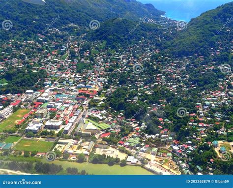 Seychelles, Mahe Island, Victoria City Stock Image - Image of coast ...