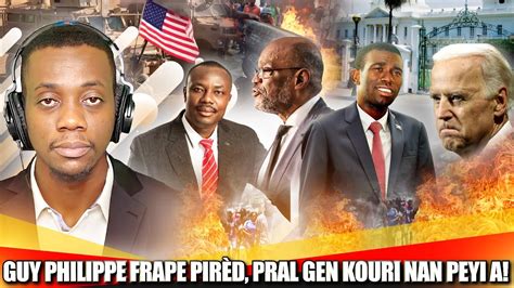 Jounal Premye Lè 14 Mars 2024 Moise Ak Guy Philippe Dedouble Karikòm