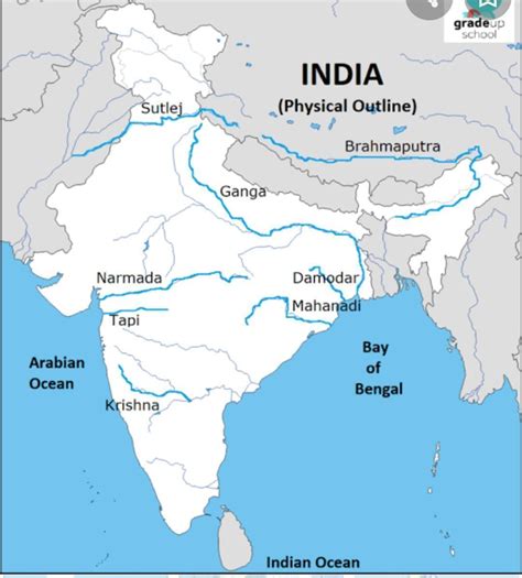 india map political map  india  major