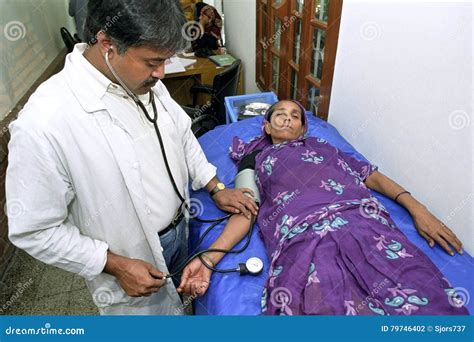 Healthcare In Bangladesh With A Doctor And Woman Editorial Photography