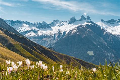 Le Col D Arves En T Le Corbier Maurienne Savoie Alpes