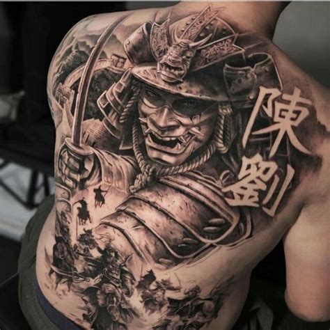 Update More Than 67 Samurai Back Tattoos Best Incdgdbentre