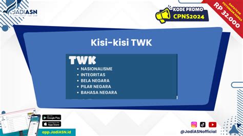 Tes Wawasan Kebangsaan Cpns Materi Tips Dan Trik Twk