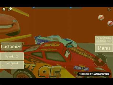 Accidente De Rayo Mcqueen Y El Rey En Roblox Youtube