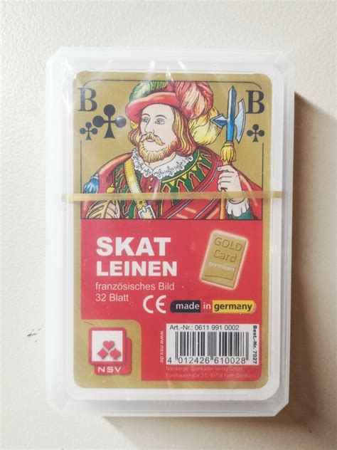 Skat Premium leinen Nürnberger Spielkarten Verlag 7027 online kaufen