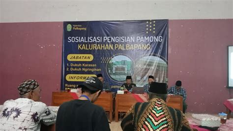 Sosialisasi Pengisian Pamong Kalurahan Palbapang Website Kalurahan