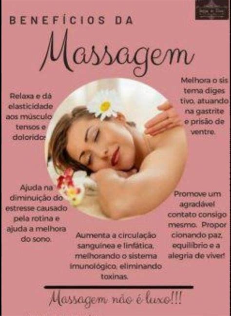 Pin De Nanda Sena Em Divulgação Como Fazer Massagem Relaxante Frases