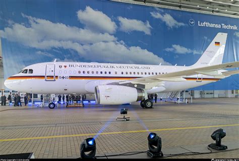 15 03 Luftwaffe German Air Force Airbus A319 133 ACJ Photo By Dirk