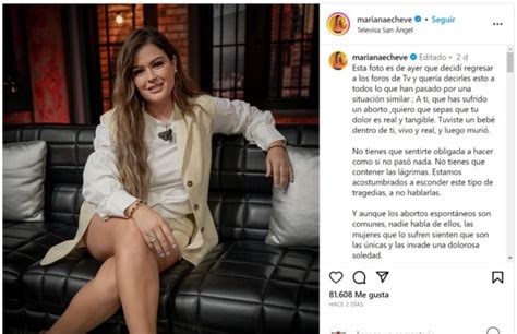 Mariana Echeverr A Comparte Duro Mensaje Tras Perder A Su Beb