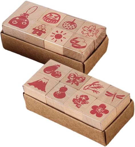 Amazon Ibasenice Vintage Decor Sets Japanese Stamper Exquisite