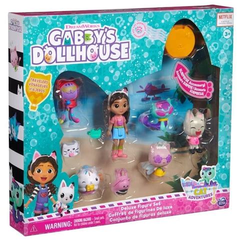 Gabby S Dollhouse Koci Domek Gabi Zestaw Deluxe Element W Figurki