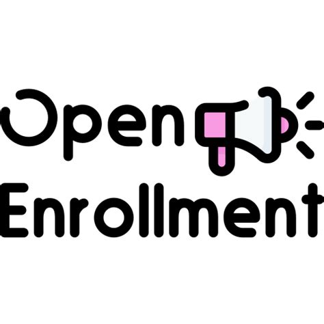 Open Enrollment Special Lineal Color Icon