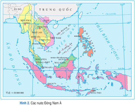 Giải bài tập SGK Địa lí 12 Bài 2 Vị trí địa lí phạm vi lãnh thổ