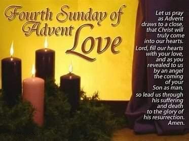 Fourth Sunday Of Advent Love