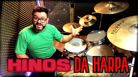 Como tocar Hinos da Harpa na Bateria 5 Rítmos de Hinos na Harpa