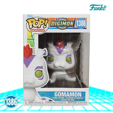 Funko Pop Gomamon 1386 Digimon Anime Figura Original Funko Pop Cracken Shop