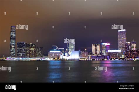 kowloon at night Stock Photo - Alamy